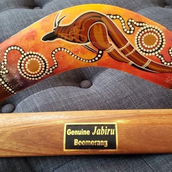 ABORIGINAL BOOMERANG - Picture 2 of 7